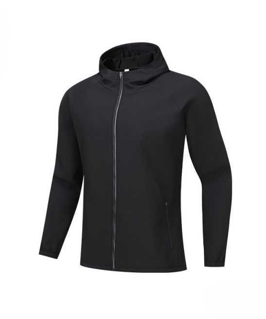Men's Outdoor Sports Polar Fleece Warm Hooded Jacket
