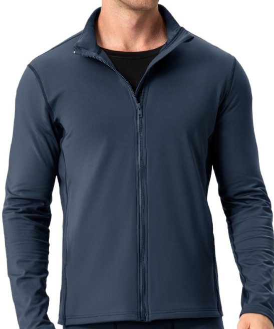Velvet Warm Zipper Outdoor Fitness Top