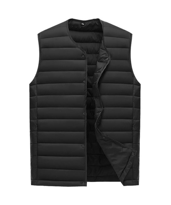 Men's Lightweight and Storable Down Vest